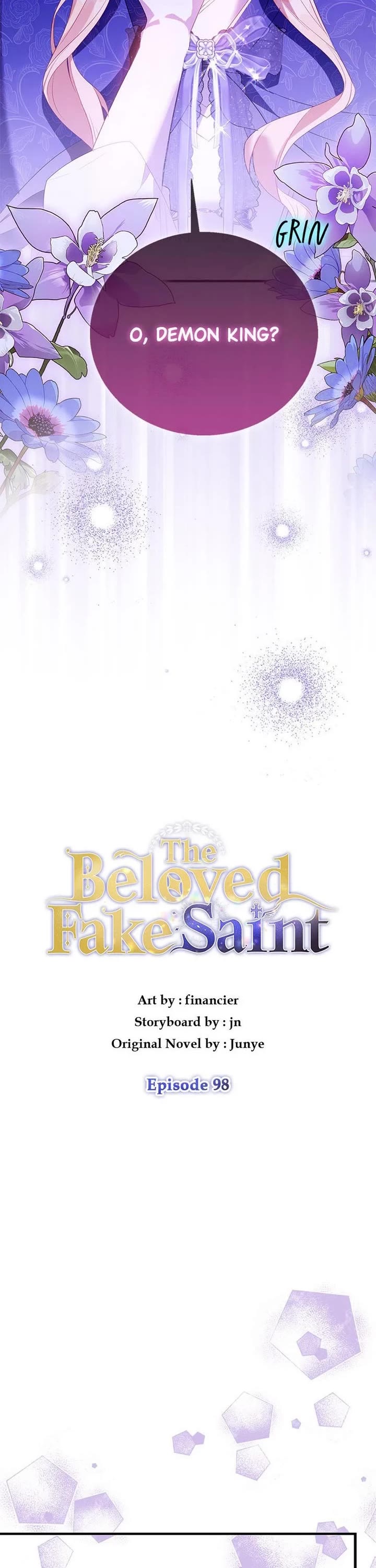 I'm a Fake Saintess But the Gods Are Obsessed With Me chapter 98 page 27