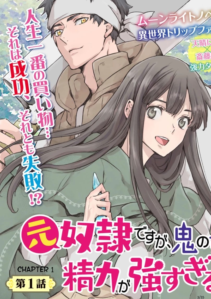 I'm a Former Slave, but I Tried to Buy an Oni Slave Who I Later Found to Have Too Much Energy, so I Want to Throw Him Away... chapter 1 page 32