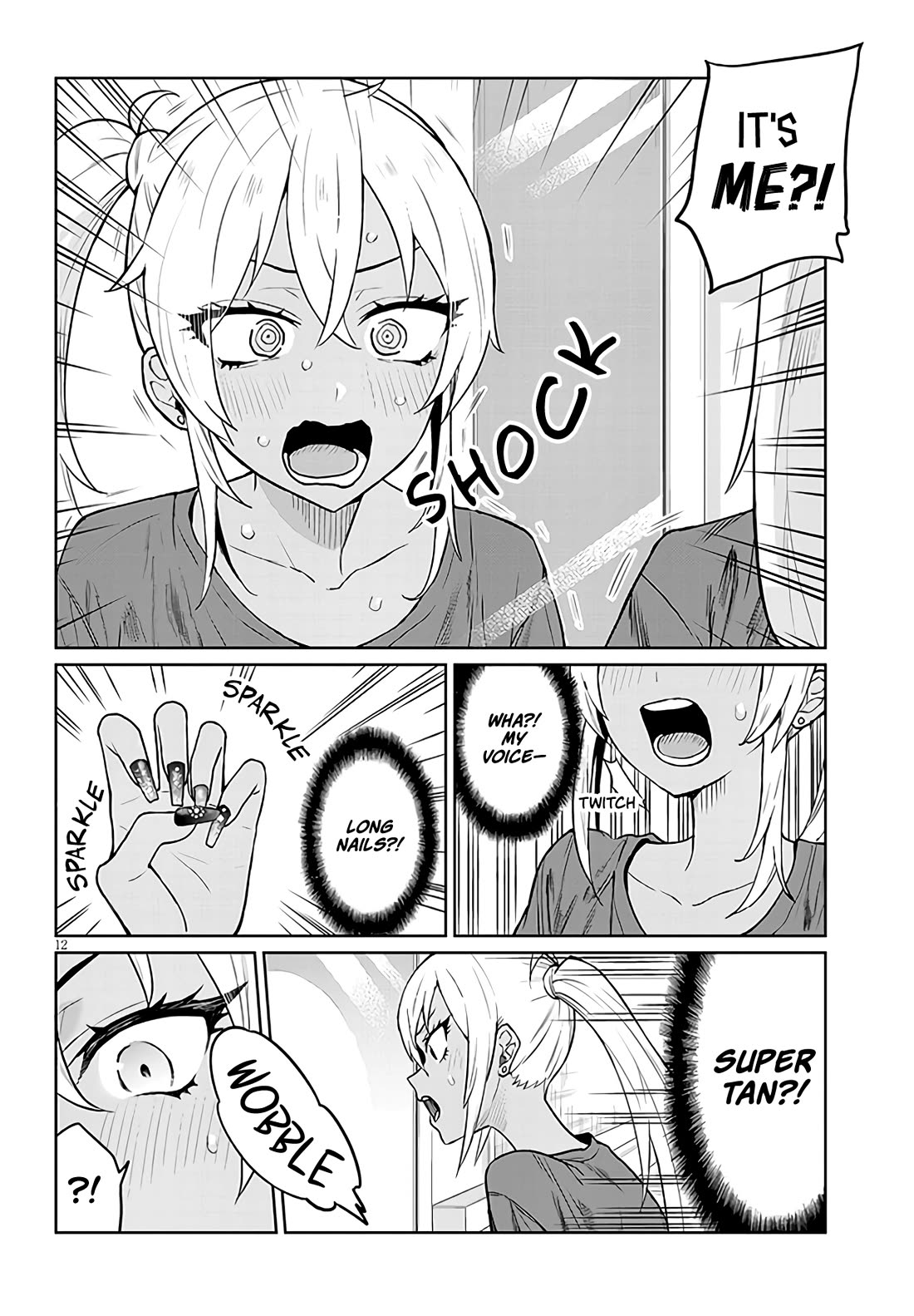 I’m a High School Boy, but I Got Gender-Swapped Into a Gyaru chapter 1 page 11