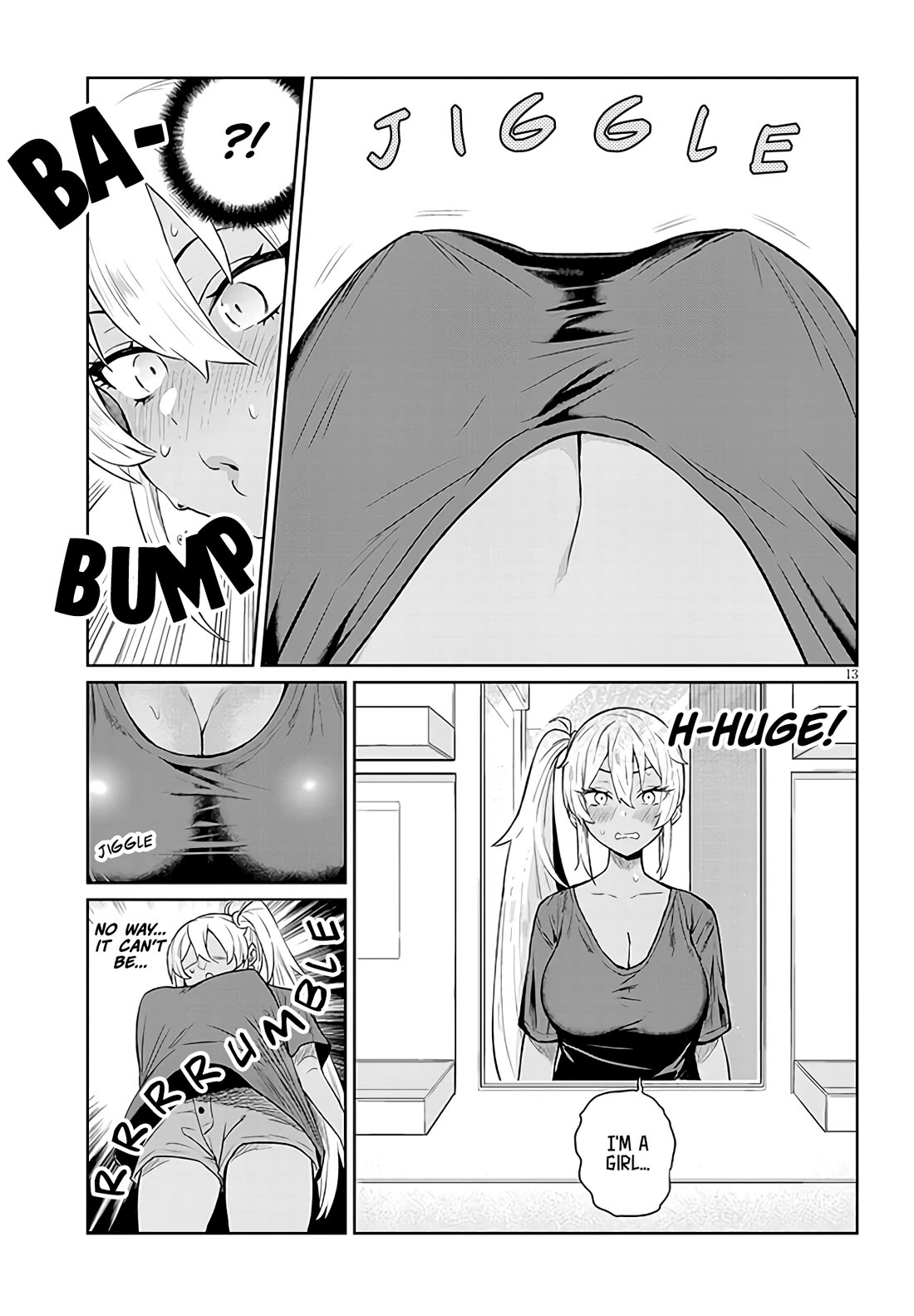 I’m a High School Boy, but I Got Gender-Swapped Into a Gyaru chapter 1 page 12