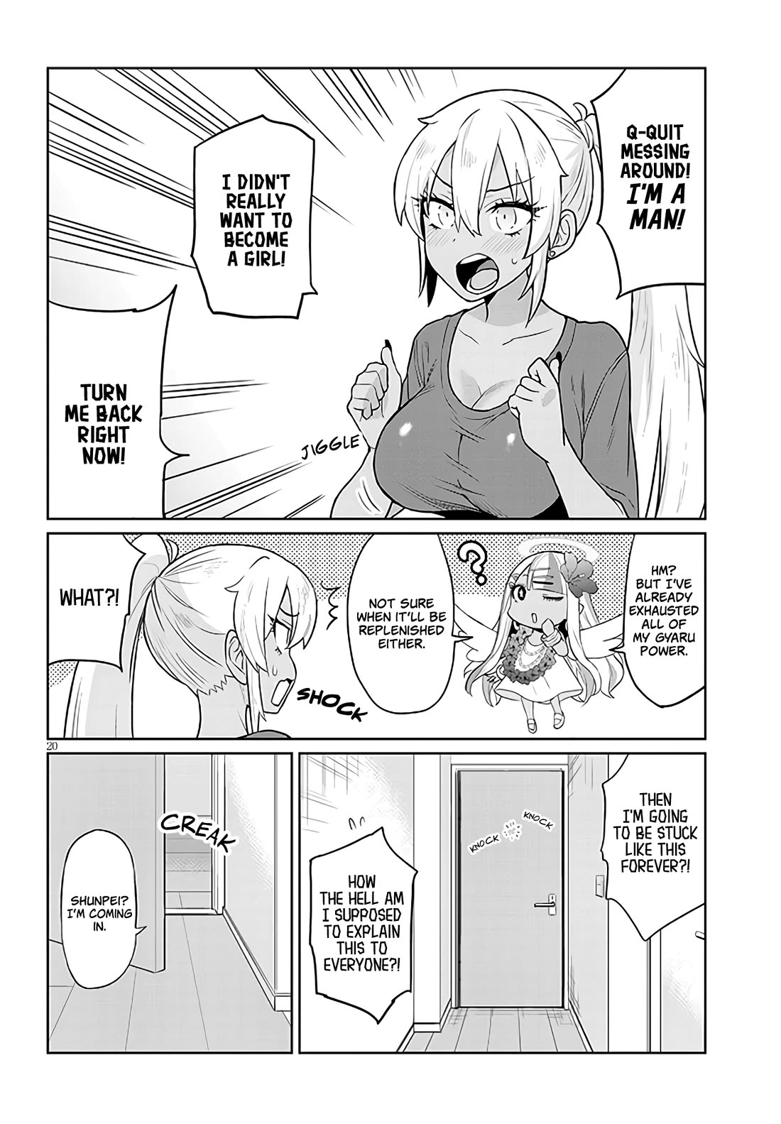 I’m a High School Boy, but I Got Gender-Swapped Into a Gyaru chapter 1 page 19