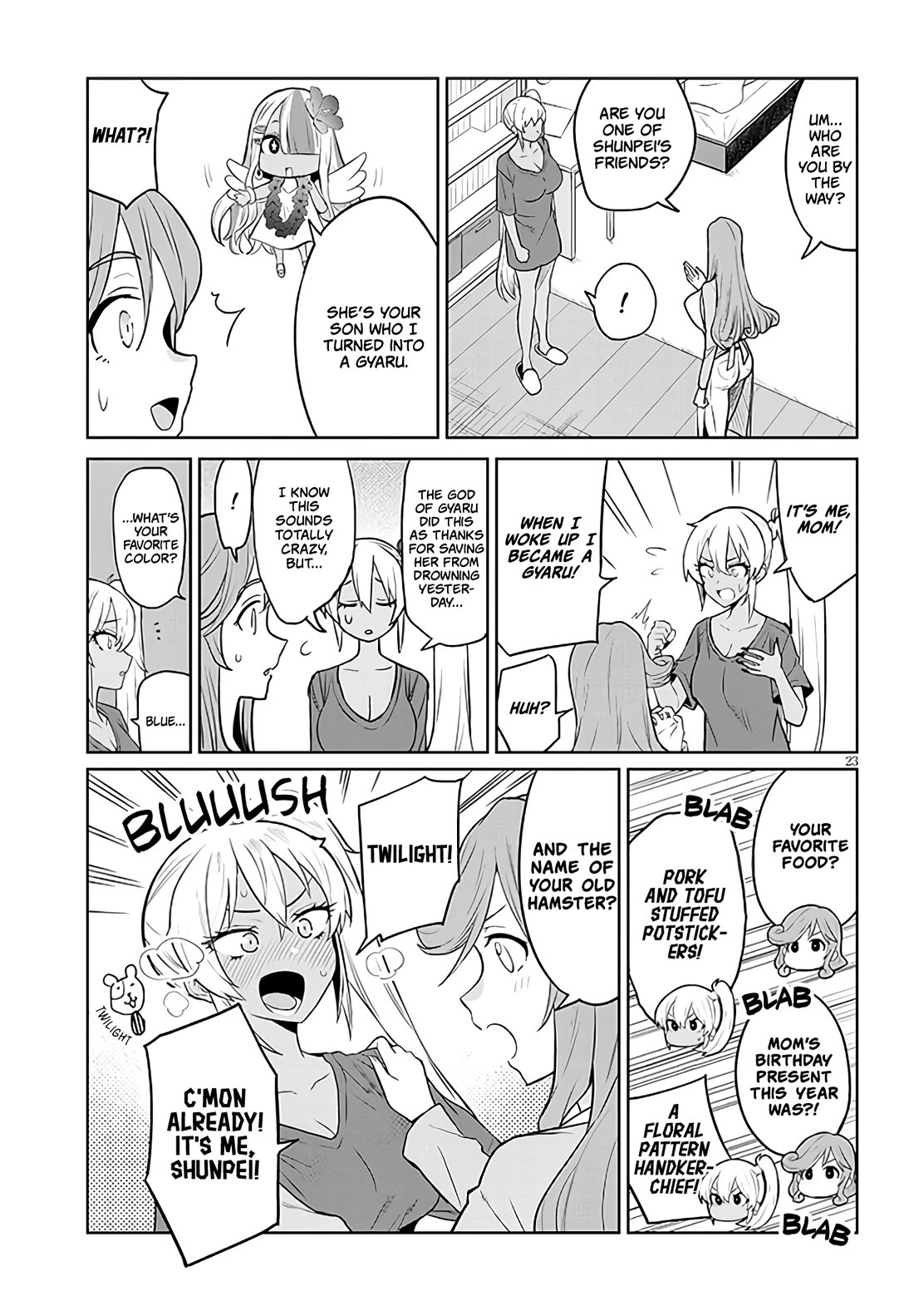 I’m a High School Boy, but I Got Gender-Swapped Into a Gyaru chapter 1 page 22