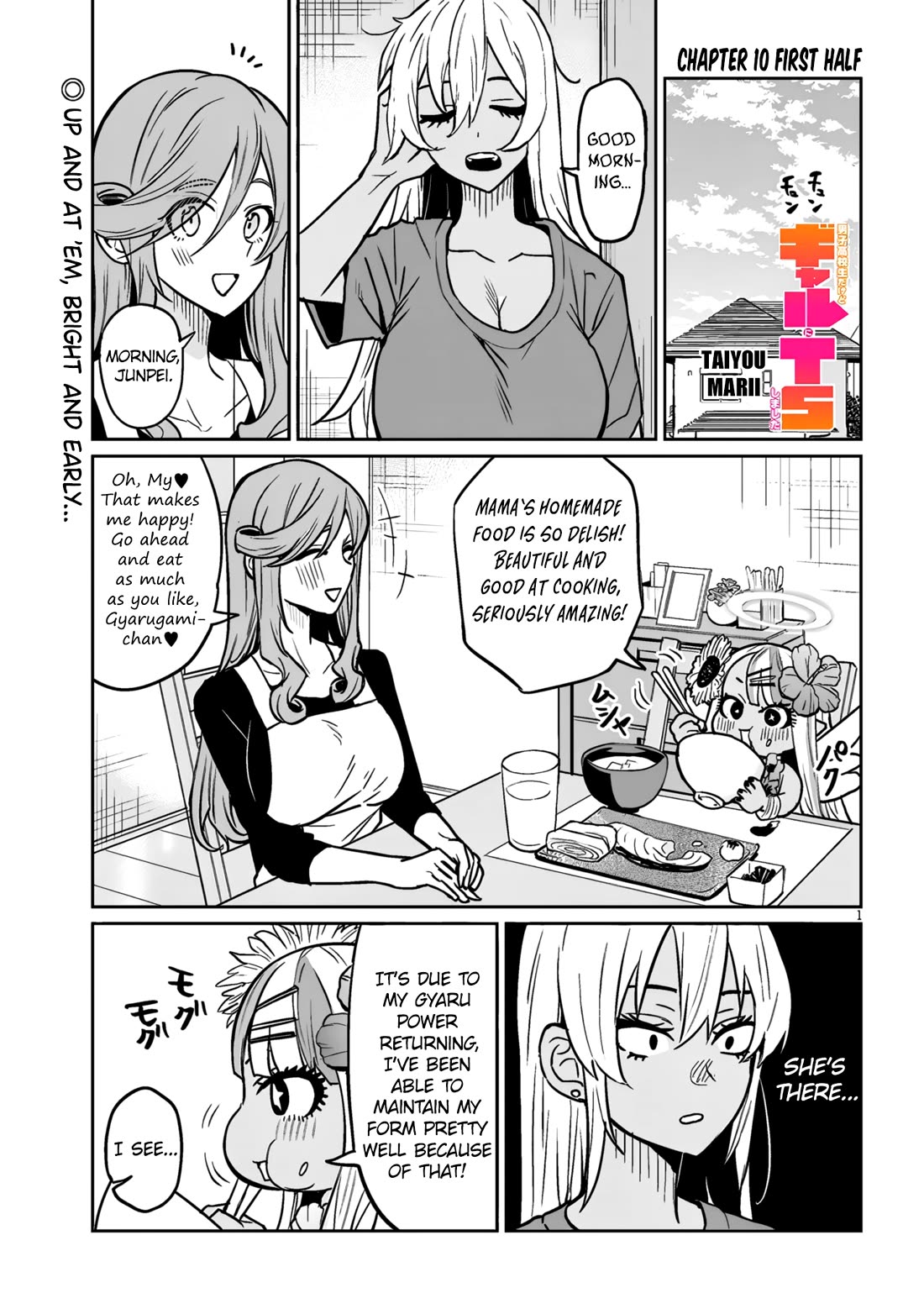I’m a High School Boy, but I Got Gender-Swapped Into a Gyaru chapter 10.1 page 1