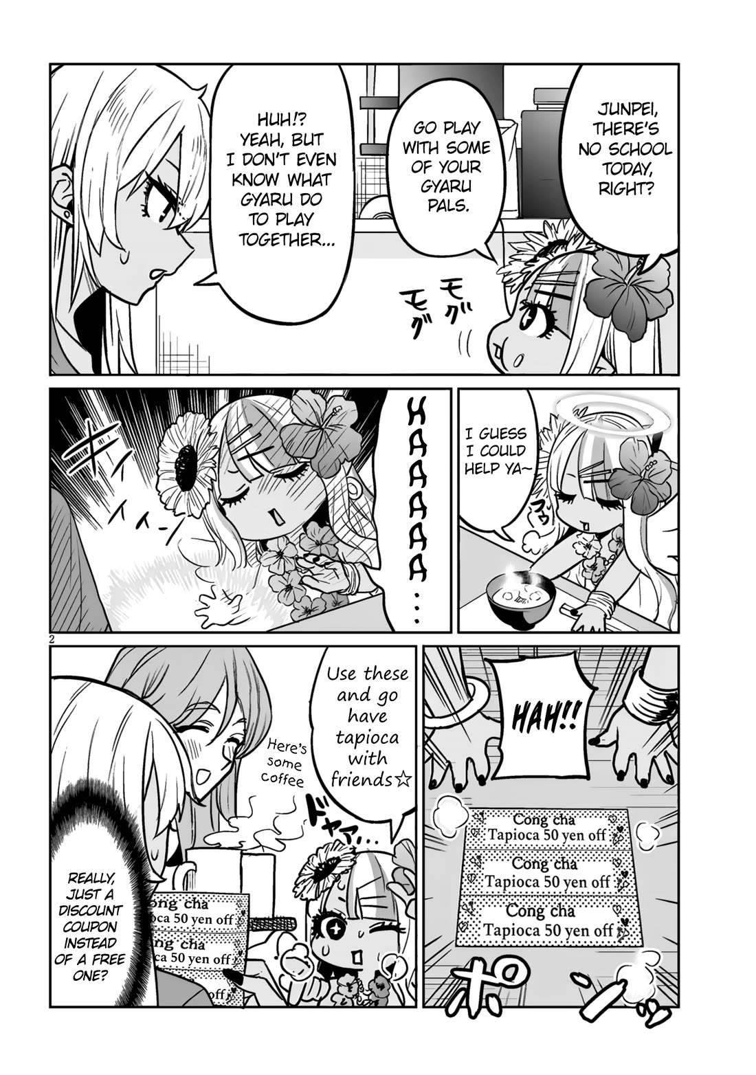 I’m a High School Boy, but I Got Gender-Swapped Into a Gyaru chapter 10.1 page 2