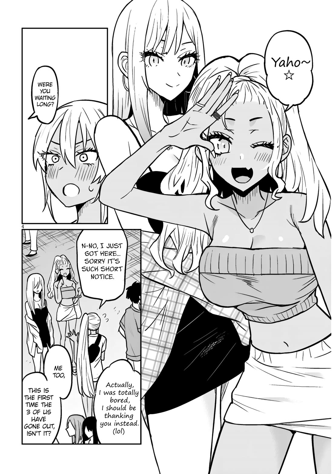 I’m a High School Boy, but I Got Gender-Swapped Into a Gyaru chapter 10.1 page 4
