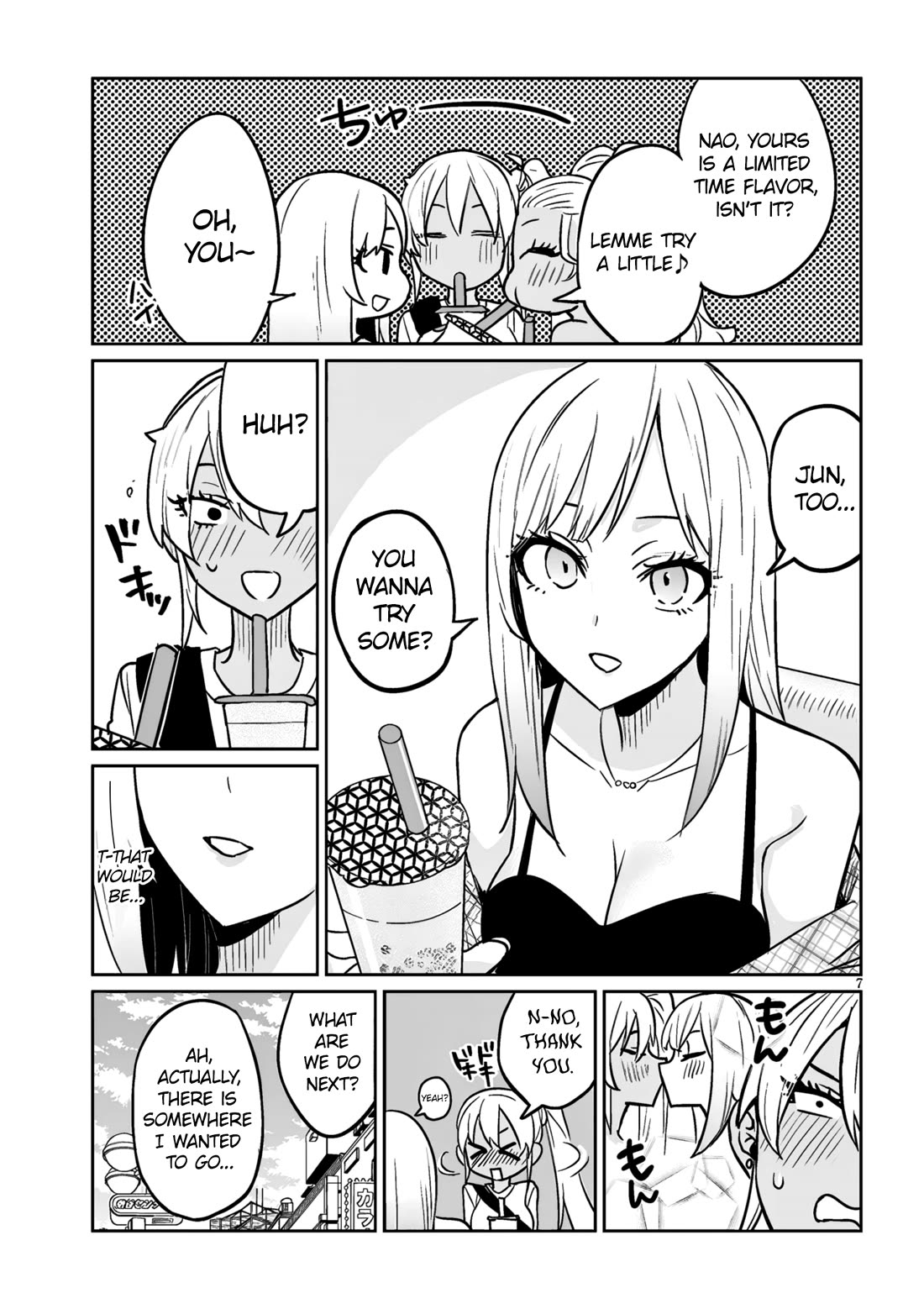 I’m a High School Boy, but I Got Gender-Swapped Into a Gyaru chapter 10.1 page 7