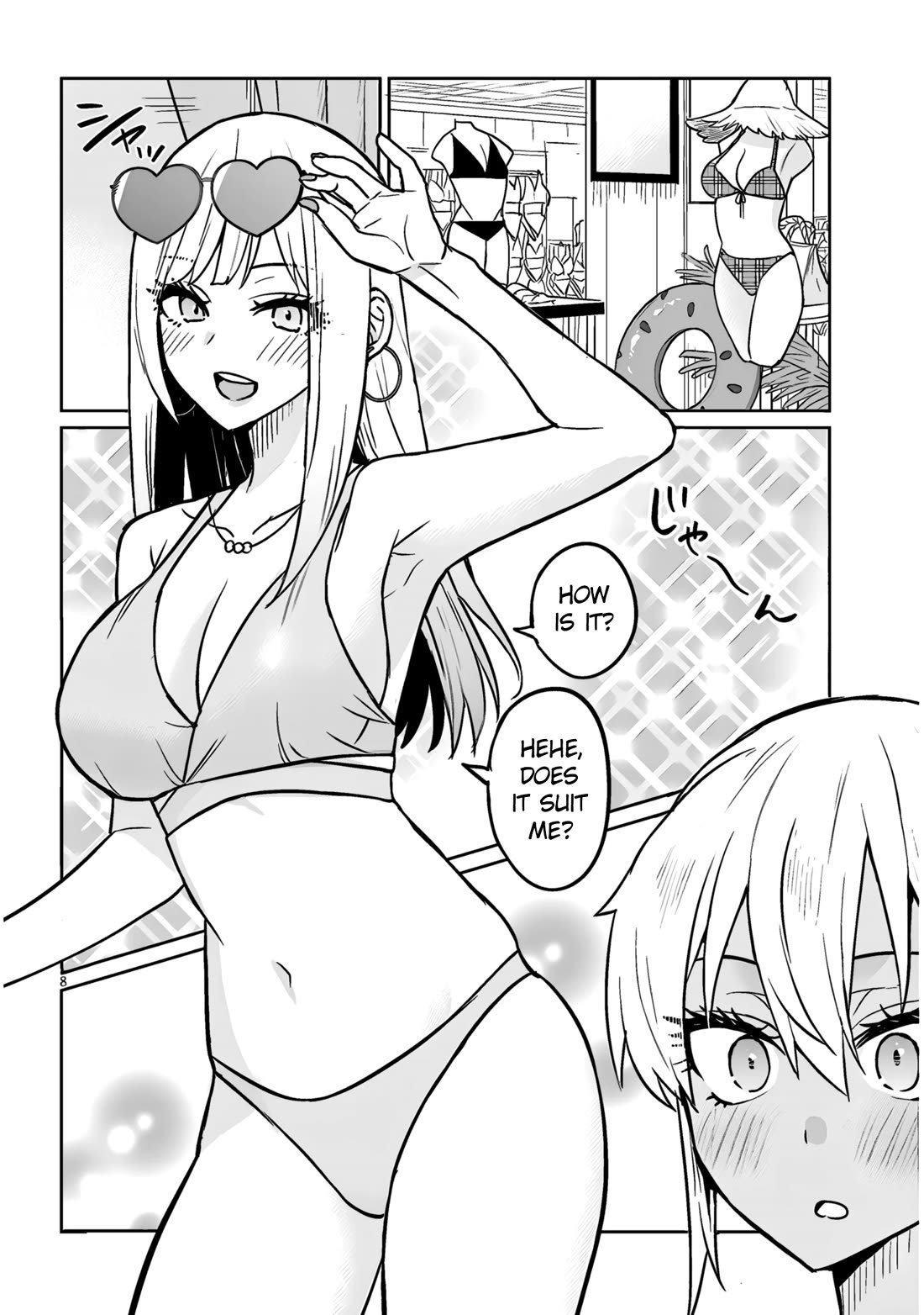I’m a High School Boy, but I Got Gender-Swapped Into a Gyaru chapter 10.1 page 8