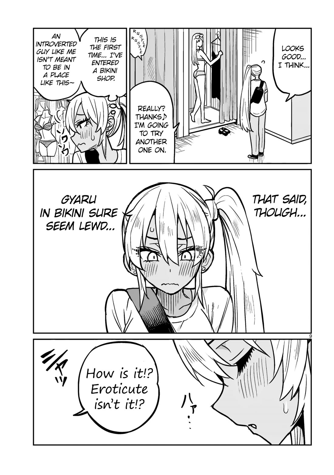 I’m a High School Boy, but I Got Gender-Swapped Into a Gyaru chapter 10.1 page 9