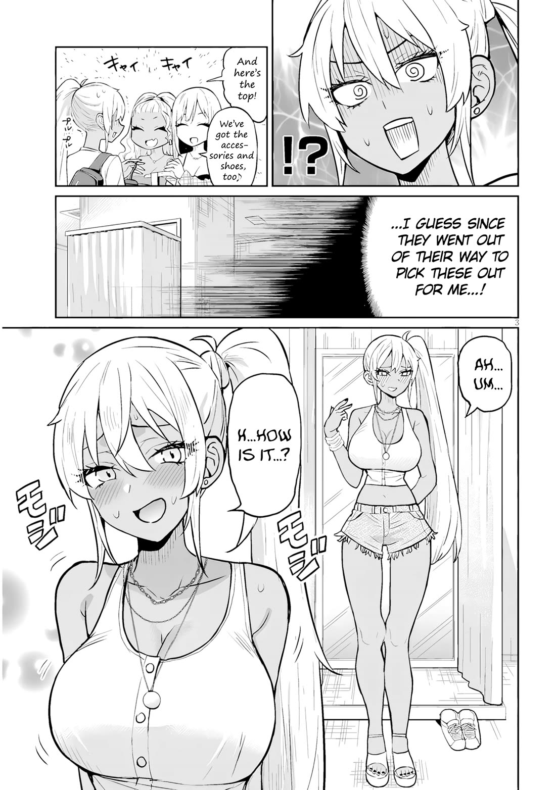 I’m a High School Boy, but I Got Gender-Swapped Into a Gyaru chapter 10.2 page 3