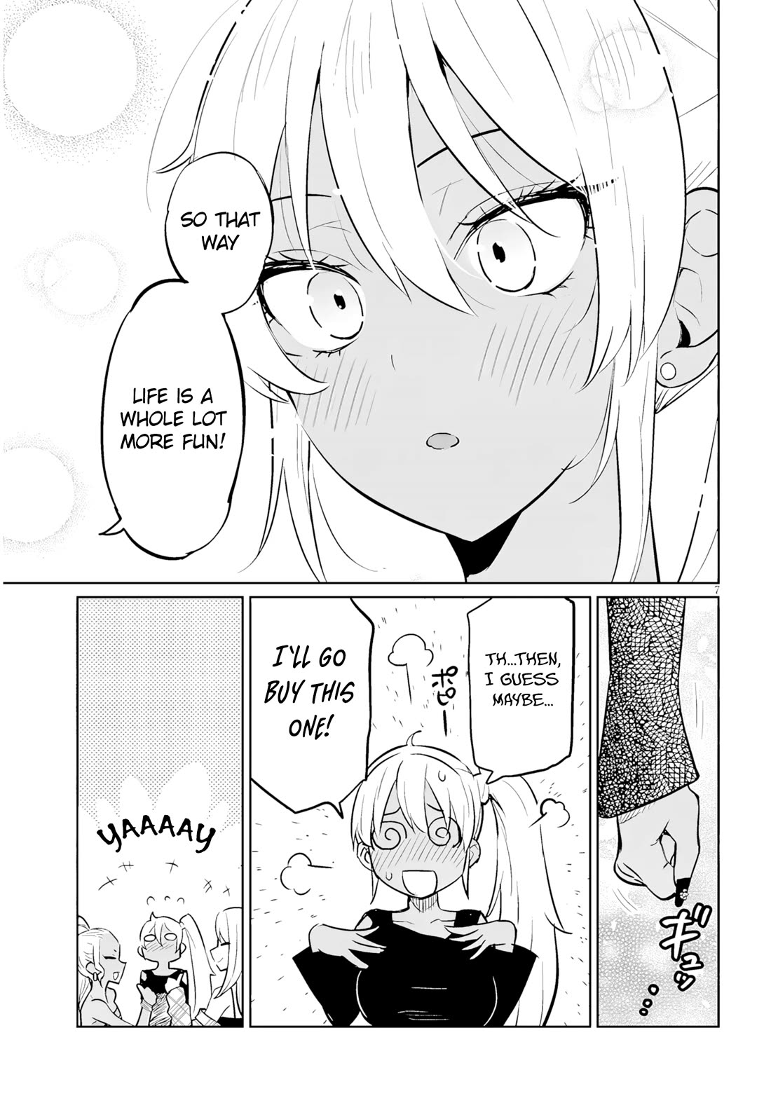 I’m a High School Boy, but I Got Gender-Swapped Into a Gyaru chapter 10.2 page 7