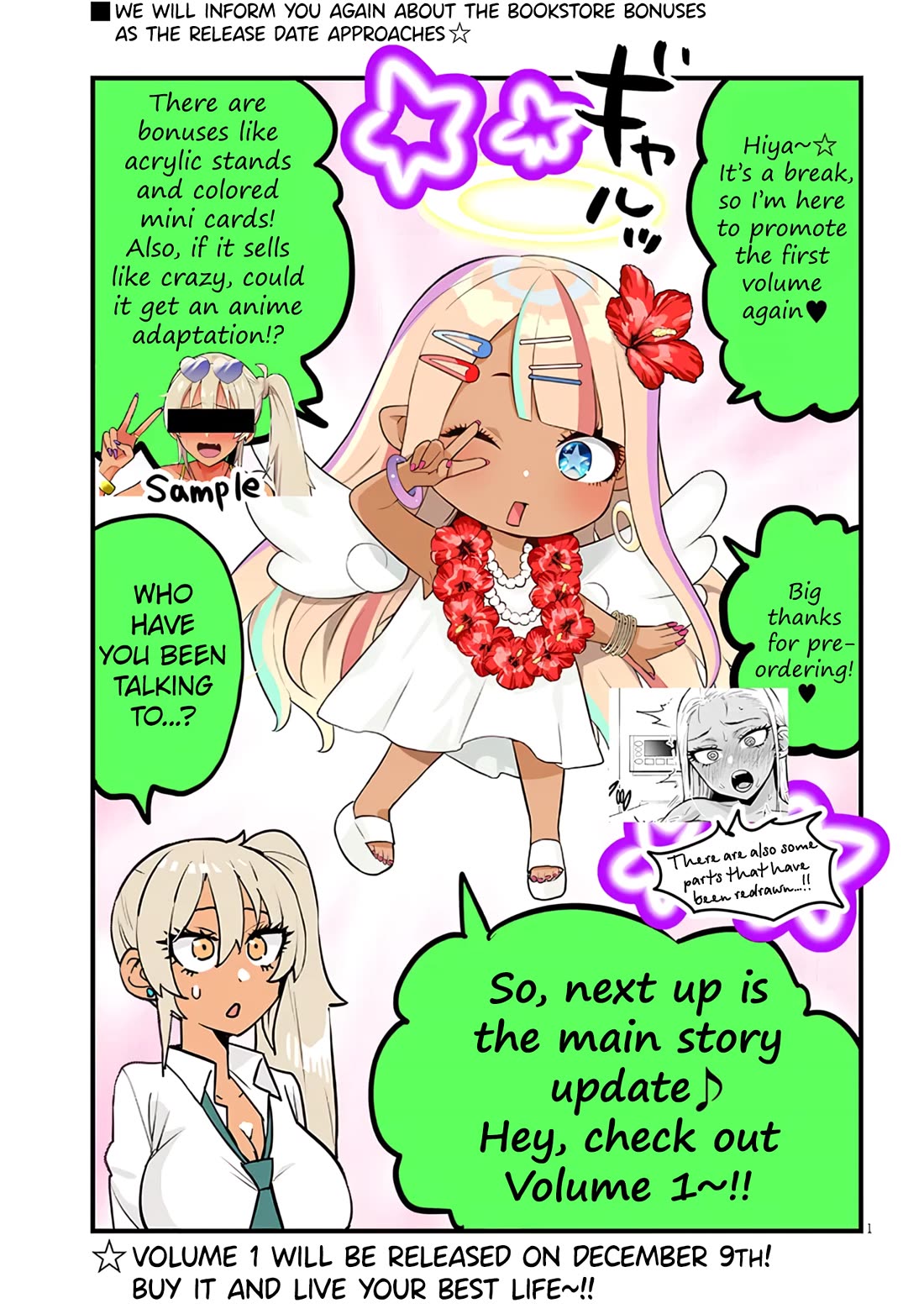 I’m a High School Boy, but I Got Gender-Swapped Into a Gyaru chapter 10.6 page 1