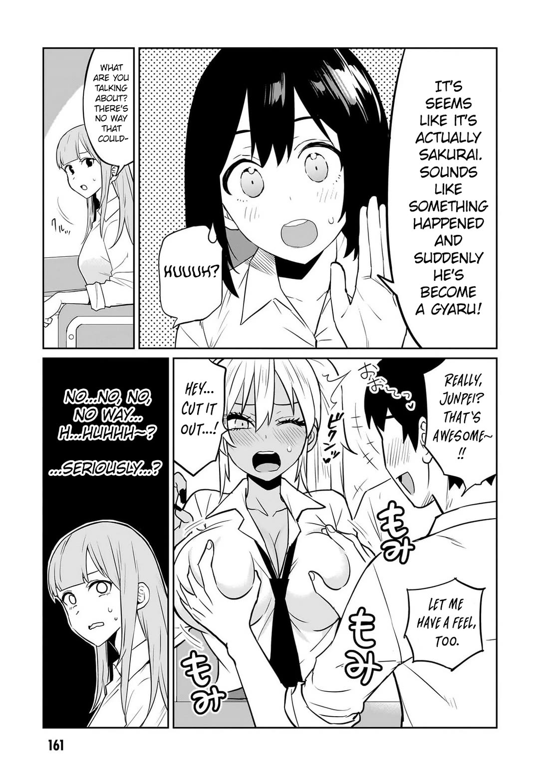 I’m a High School Boy, but I Got Gender-Swapped Into a Gyaru chapter 10.7 page 3
