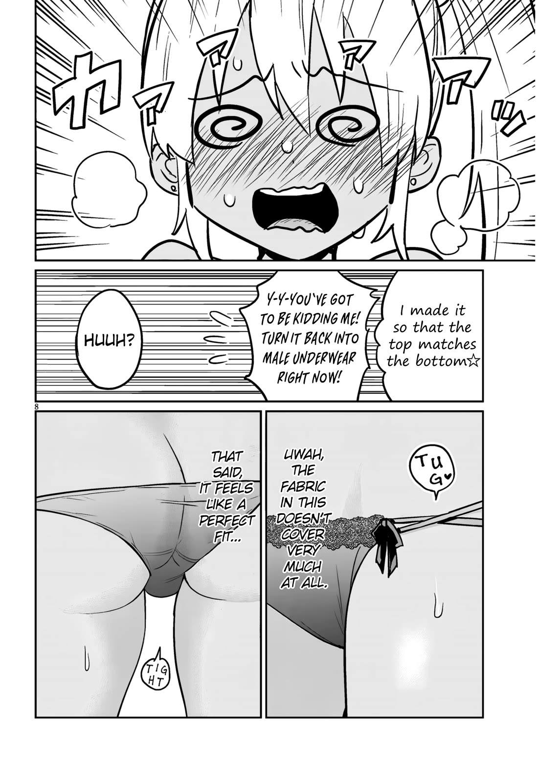 I’m a High School Boy, but I Got Gender-Swapped Into a Gyaru chapter 11 page 8