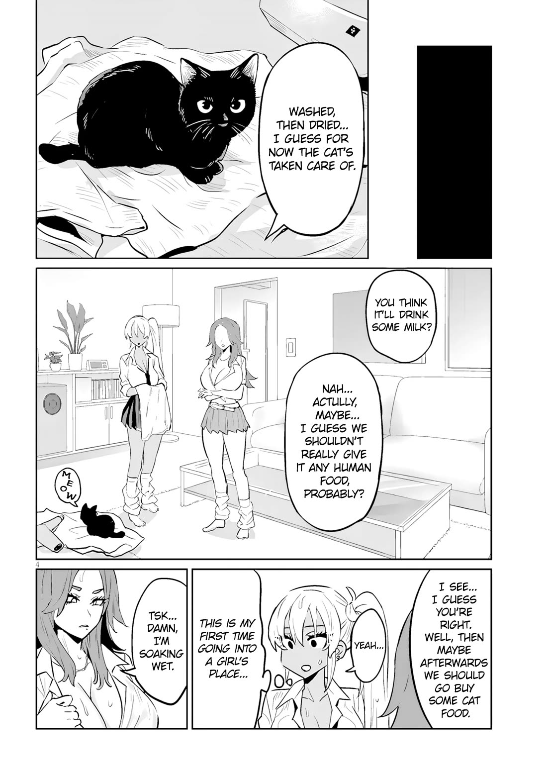 I’m a High School Boy, but I Got Gender-Swapped Into a Gyaru chapter 12.1 page 4