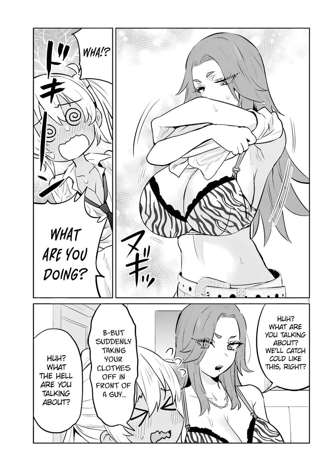 I’m a High School Boy, but I Got Gender-Swapped Into a Gyaru chapter 12.1 page 5