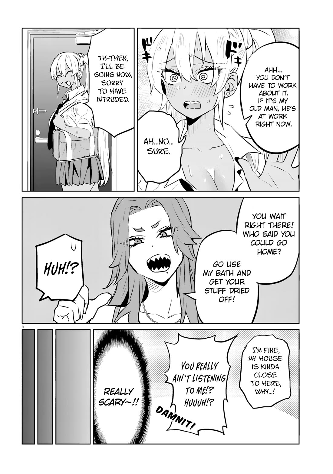 I’m a High School Boy, but I Got Gender-Swapped Into a Gyaru chapter 12.1 page 6
