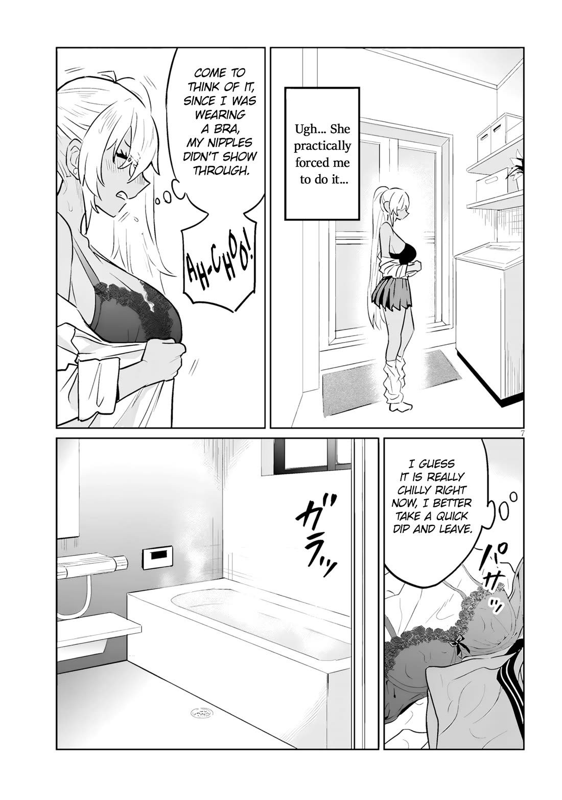 I’m a High School Boy, but I Got Gender-Swapped Into a Gyaru chapter 12.1 page 7