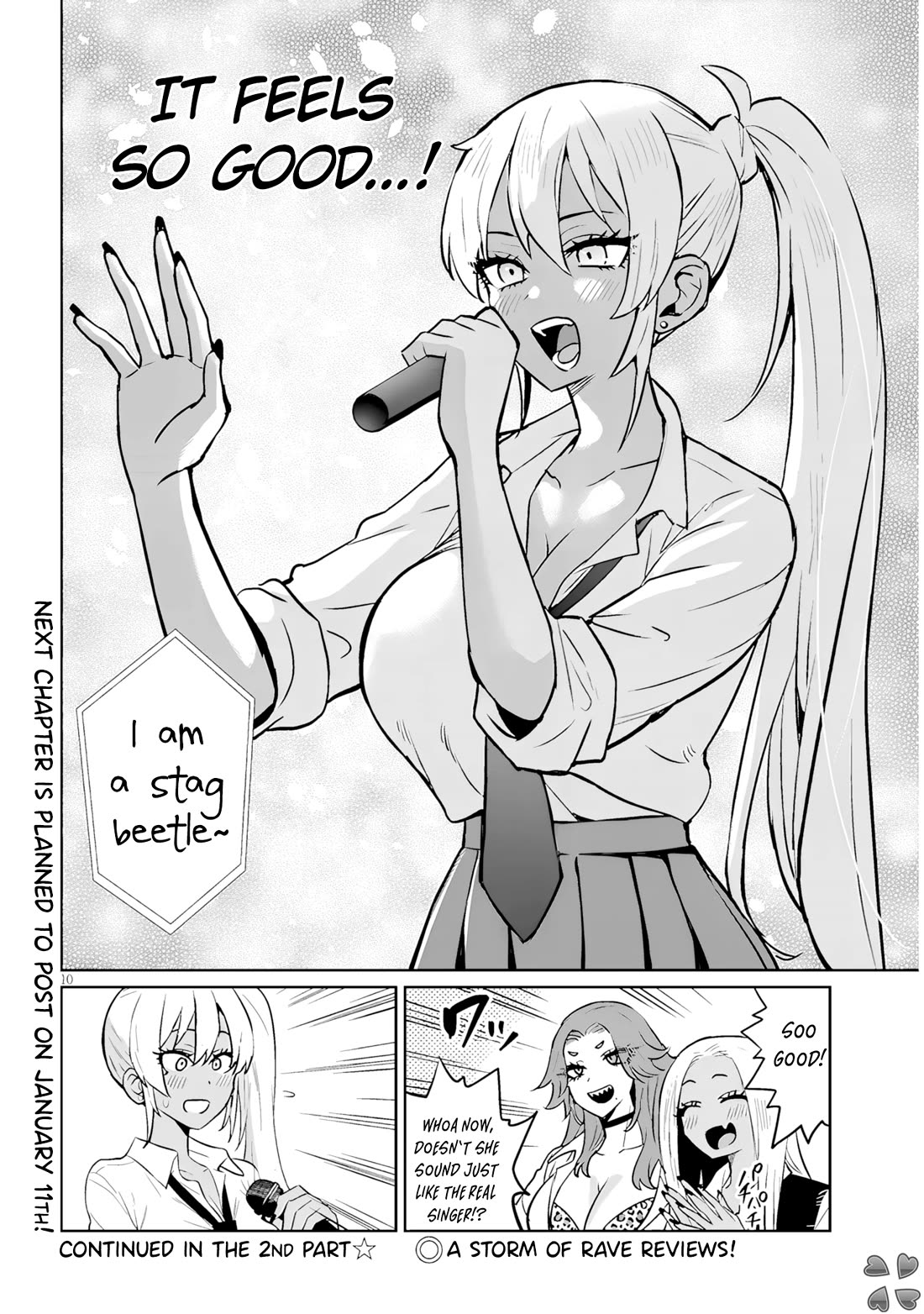 I’m a High School Boy, but I Got Gender-Swapped Into a Gyaru chapter 13.1 page 10