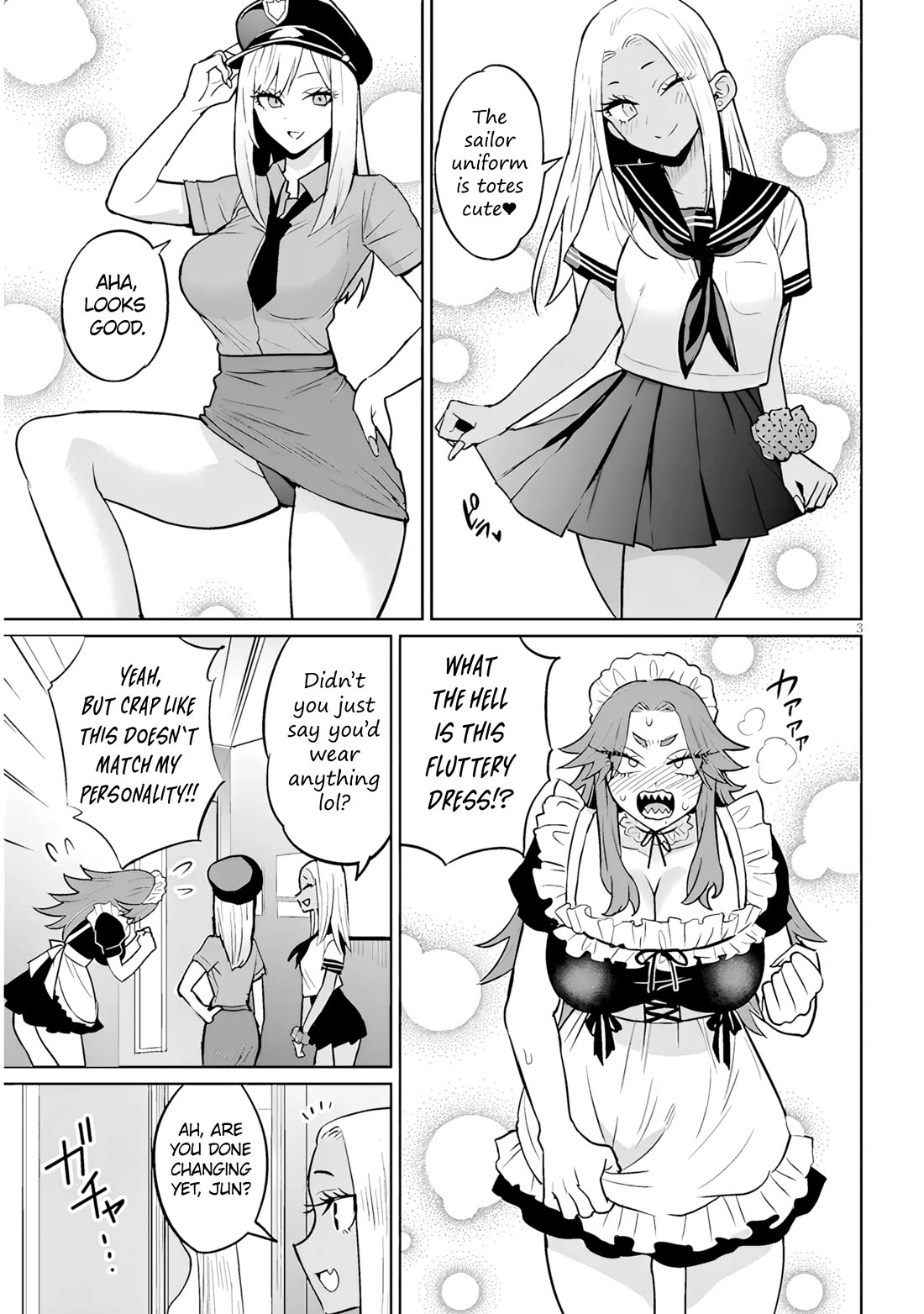 I’m a High School Boy, but I Got Gender-Swapped Into a Gyaru chapter 13.2 page 3