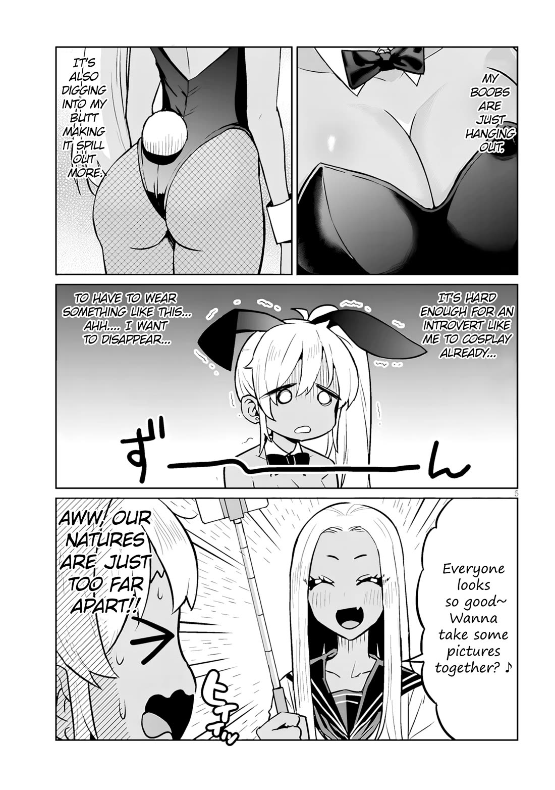I’m a High School Boy, but I Got Gender-Swapped Into a Gyaru chapter 13.2 page 5