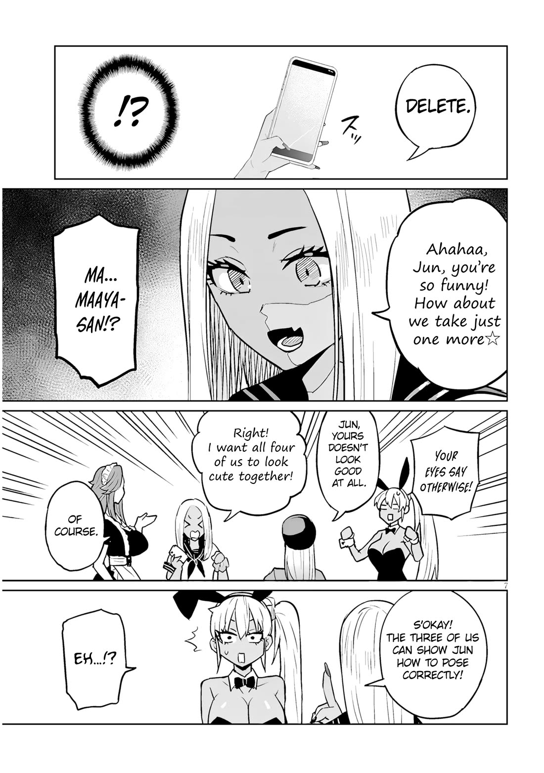 I’m a High School Boy, but I Got Gender-Swapped Into a Gyaru chapter 13.2 page 7