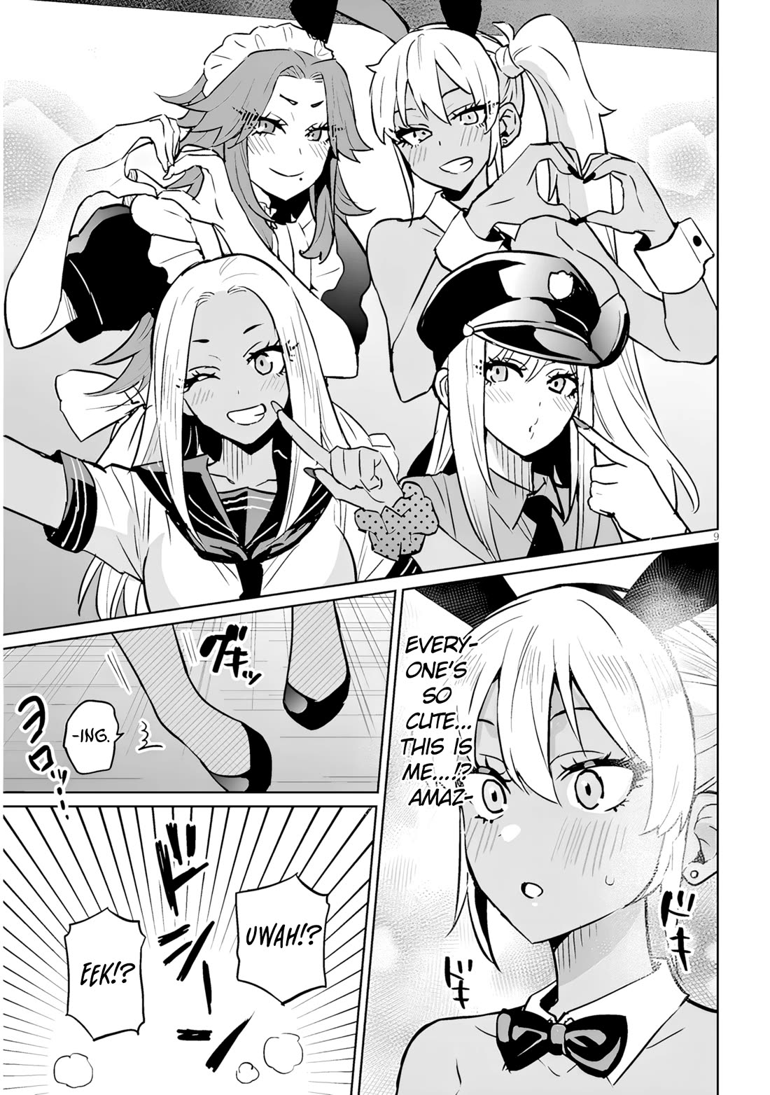 I’m a High School Boy, but I Got Gender-Swapped Into a Gyaru chapter 13.2 page 9