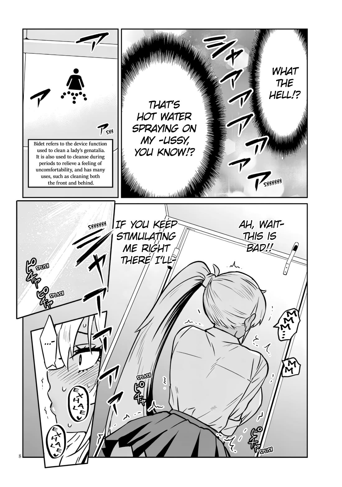 I’m a High School Boy, but I Got Gender-Swapped Into a Gyaru chapter 14.2 page 8