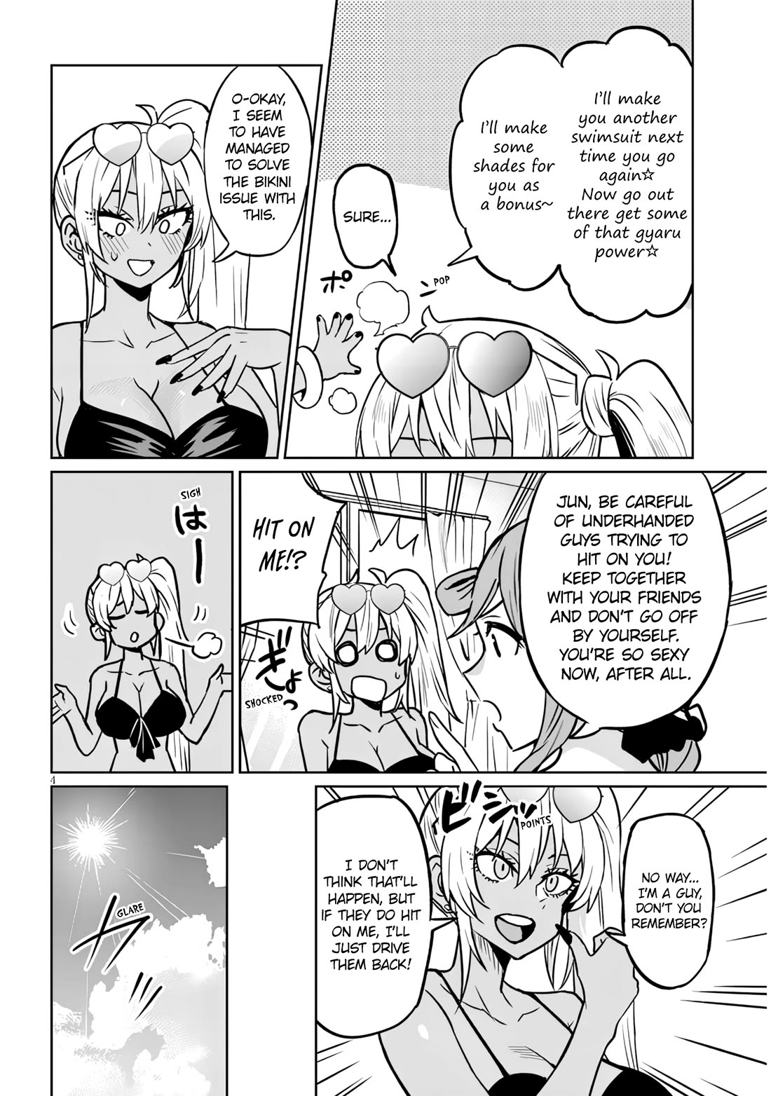 I’m a High School Boy, but I Got Gender-Swapped Into a Gyaru chapter 15.1 page 4