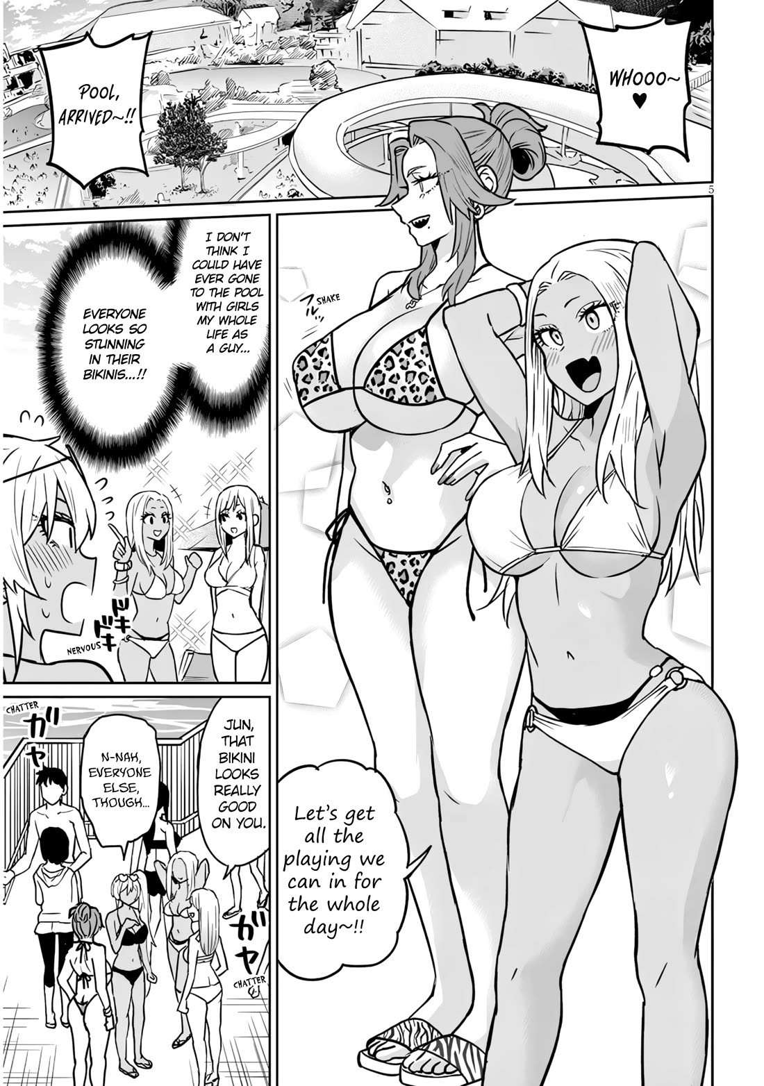 I’m a High School Boy, but I Got Gender-Swapped Into a Gyaru chapter 15.1 page 5