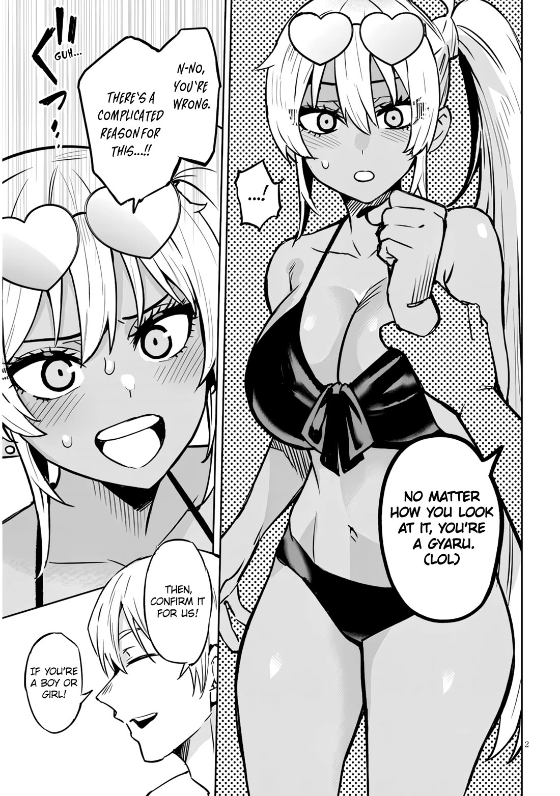 I’m a High School Boy, but I Got Gender-Swapped Into a Gyaru chapter 15.3 page 2