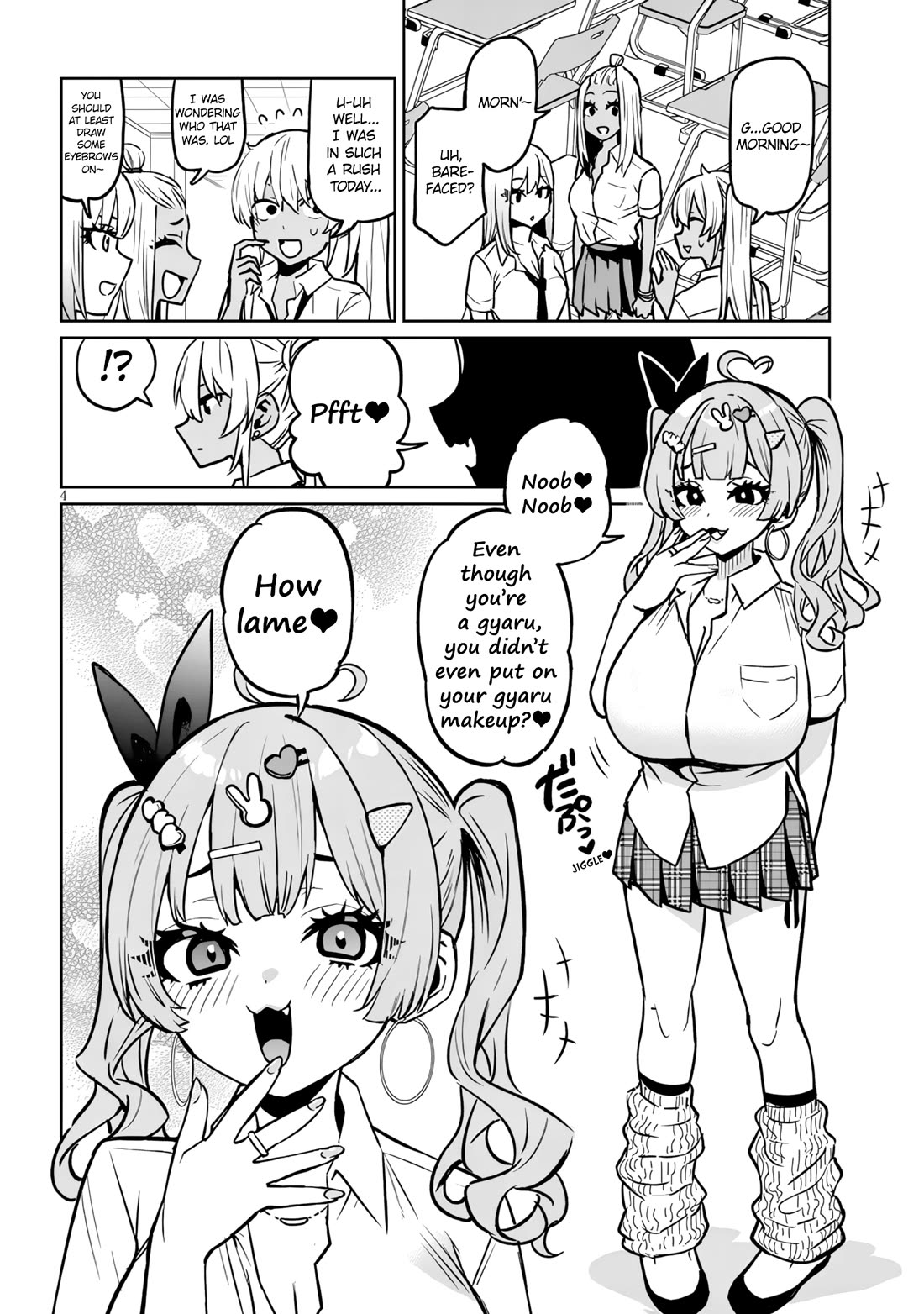 I’m a High School Boy, but I Got Gender-Swapped Into a Gyaru chapter 16.1 page 4