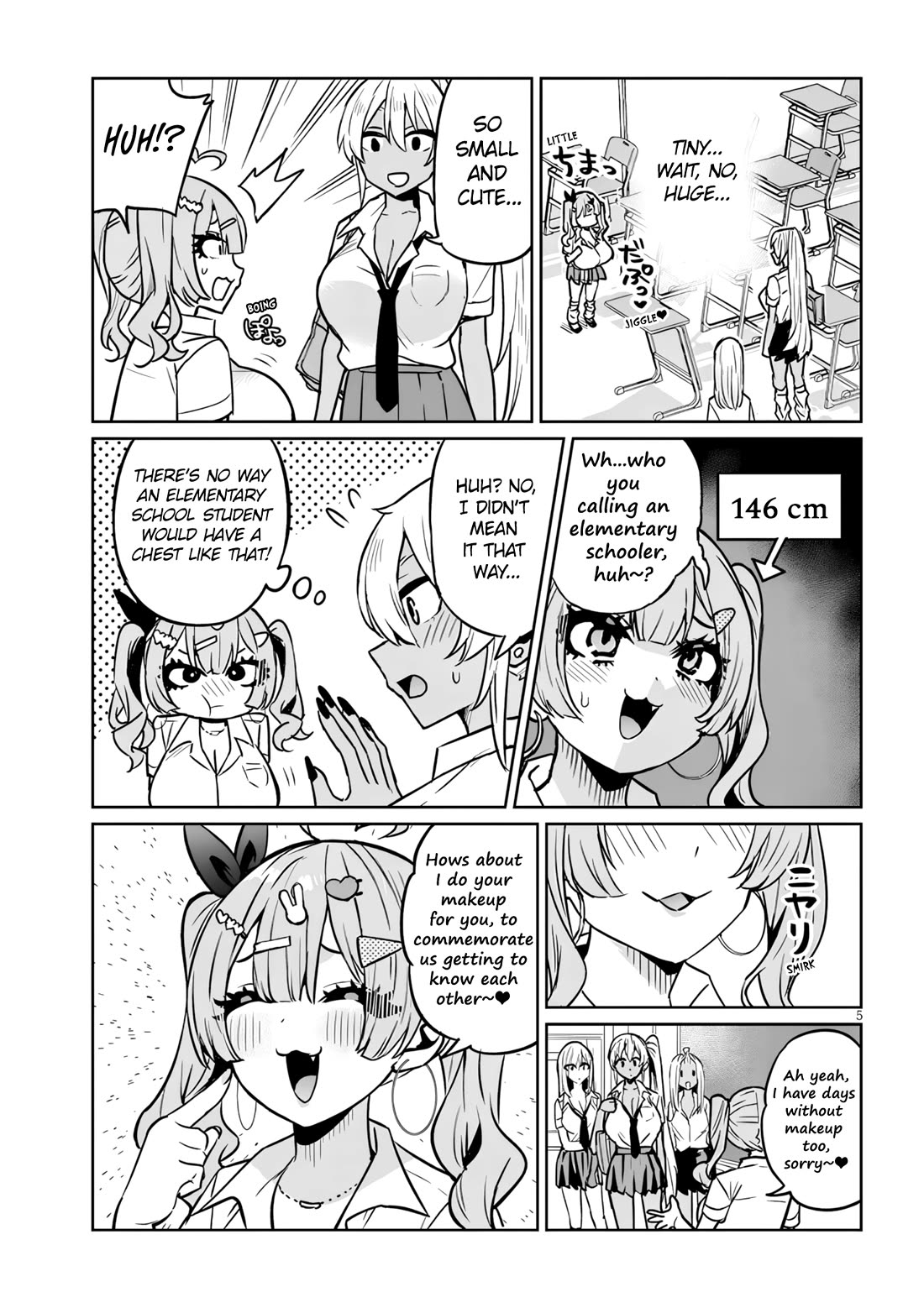 I’m a High School Boy, but I Got Gender-Swapped Into a Gyaru chapter 16.1 page 5