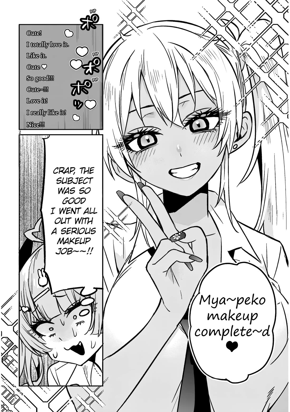 I’m a High School Boy, but I Got Gender-Swapped Into a Gyaru chapter 16.2 page 2