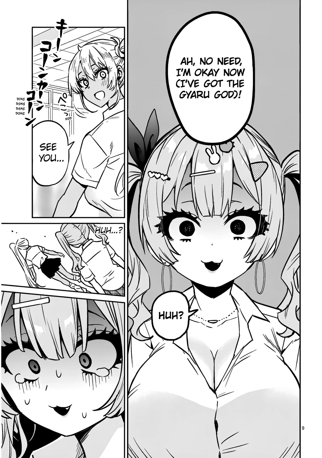 I’m a High School Boy, but I Got Gender-Swapped Into a Gyaru chapter 16.2 page 9