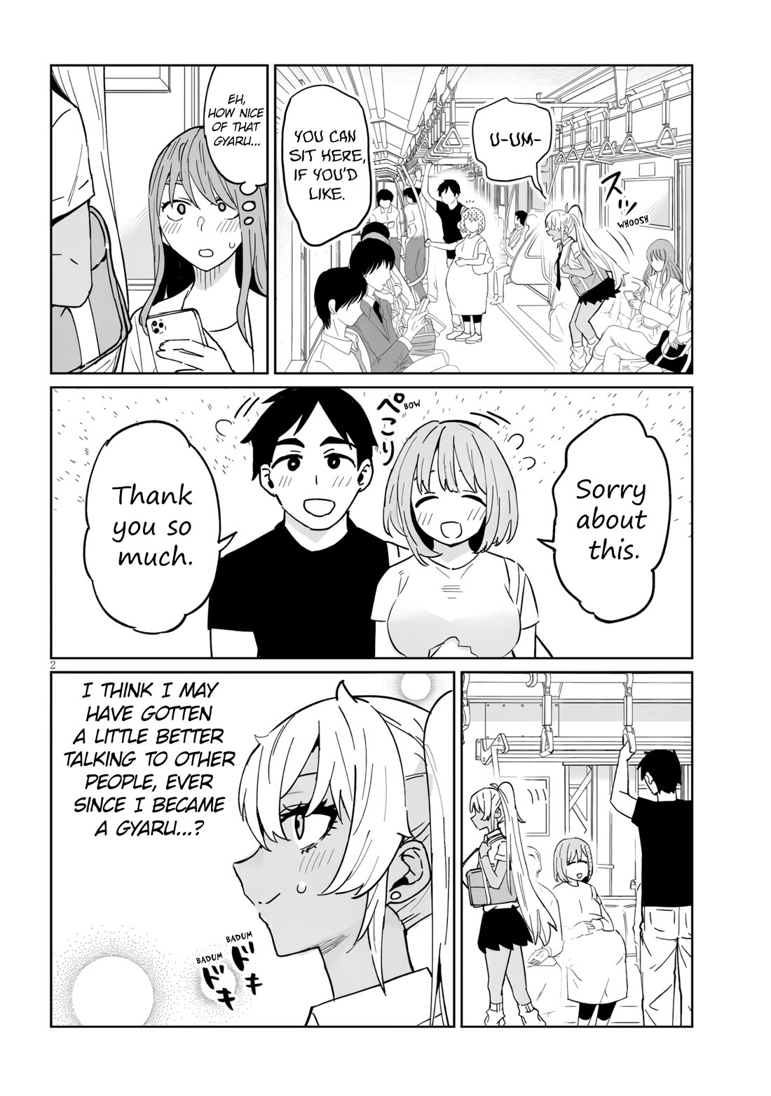 I’m a High School Boy, but I Got Gender-Swapped Into a Gyaru chapter 17.1 page 2