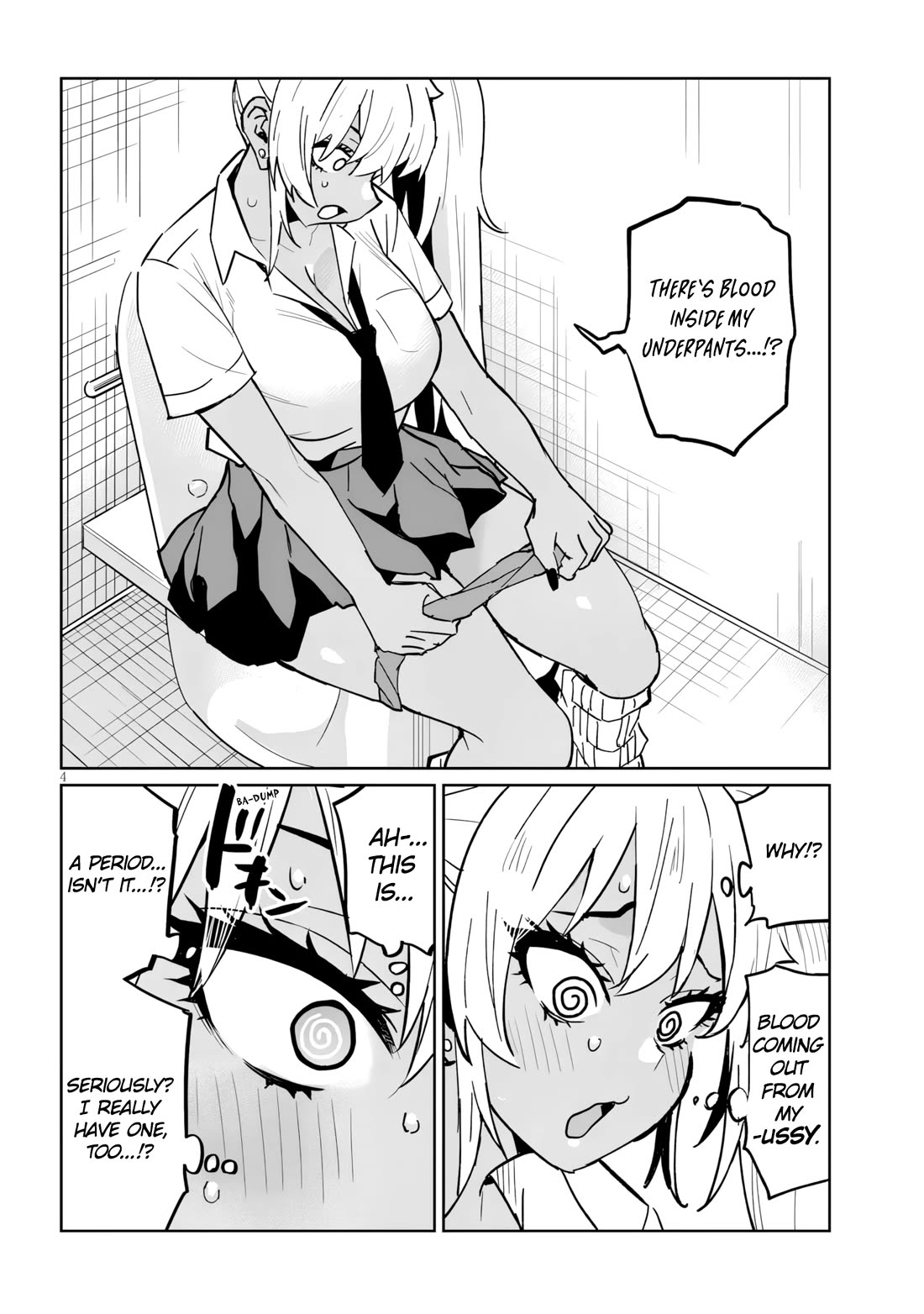 I’m a High School Boy, but I Got Gender-Swapped Into a Gyaru chapter 17.1 page 4