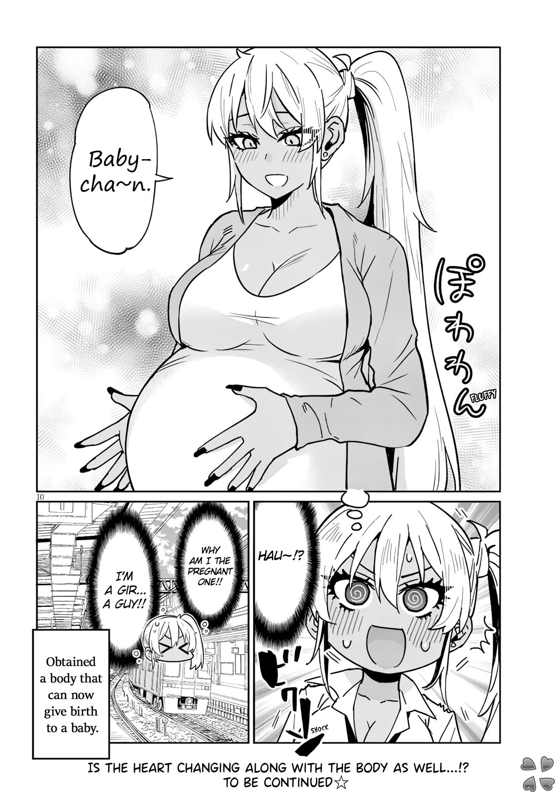 I’m a High School Boy, but I Got Gender-Swapped Into a Gyaru chapter 17.2 page 10