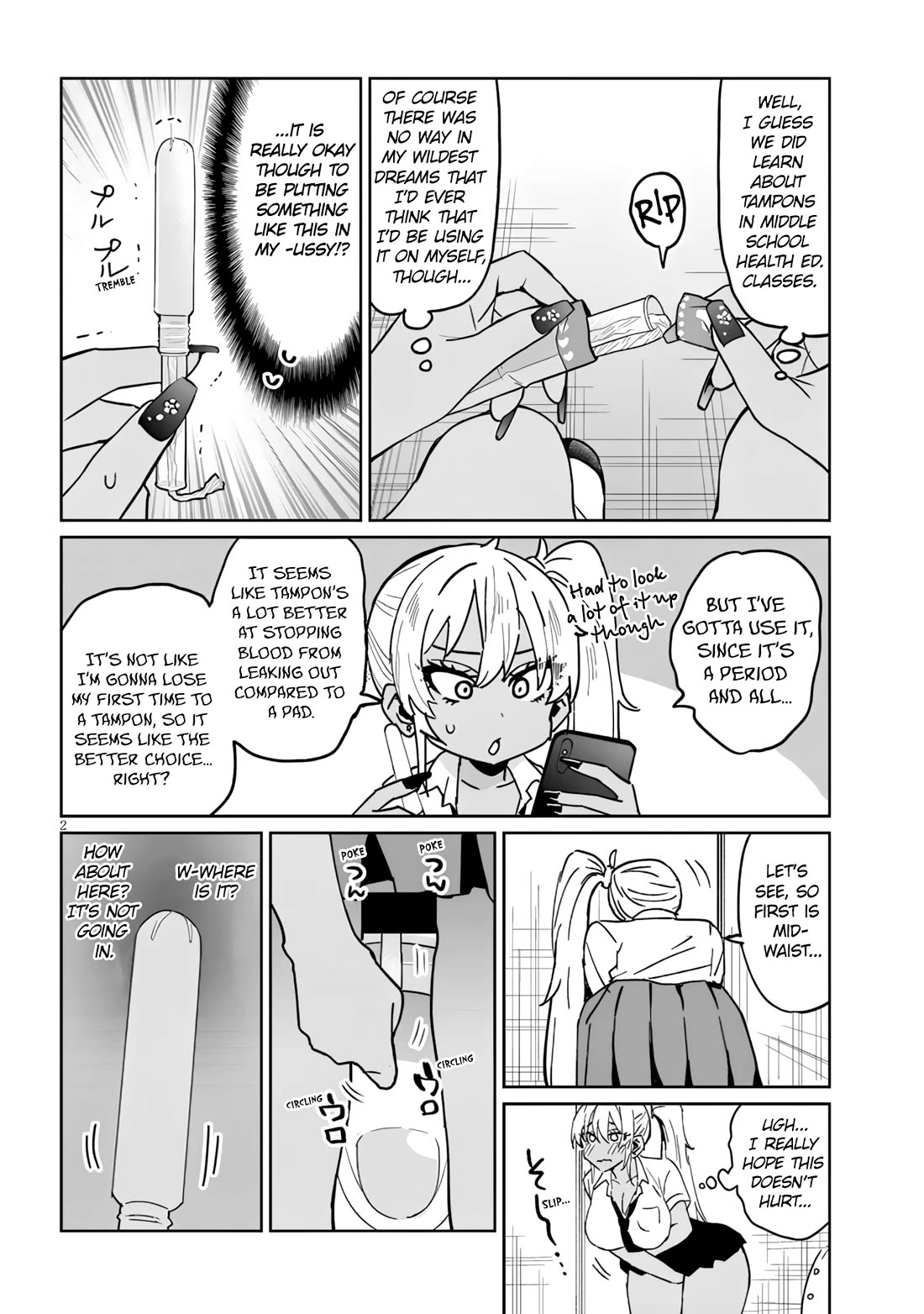 I’m a High School Boy, but I Got Gender-Swapped Into a Gyaru chapter 17.2 page 2