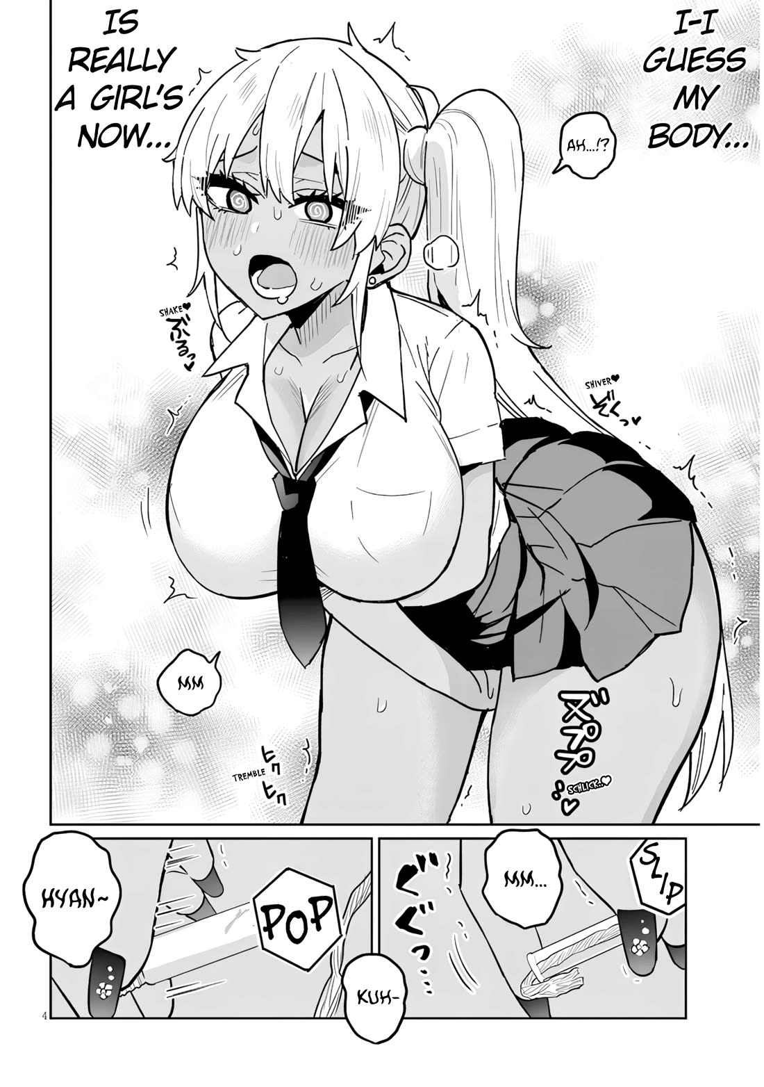 I’m a High School Boy, but I Got Gender-Swapped Into a Gyaru chapter 17.2 page 4