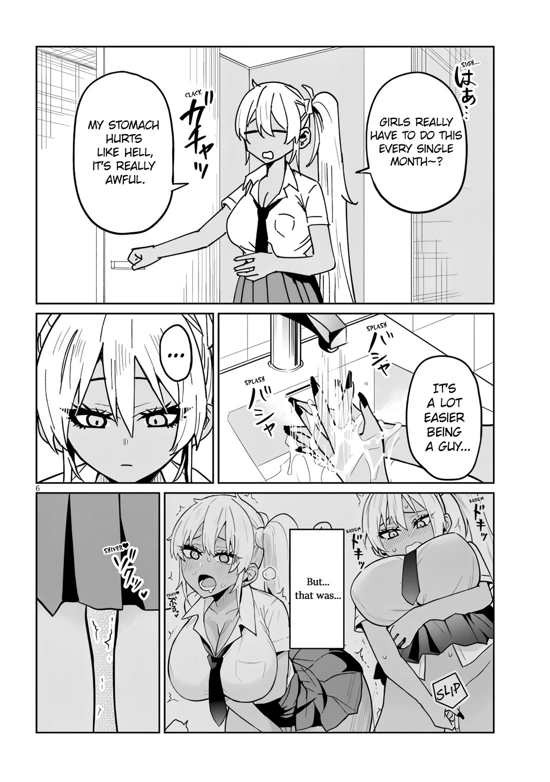 I’m a High School Boy, but I Got Gender-Swapped Into a Gyaru chapter 17.2 page 6