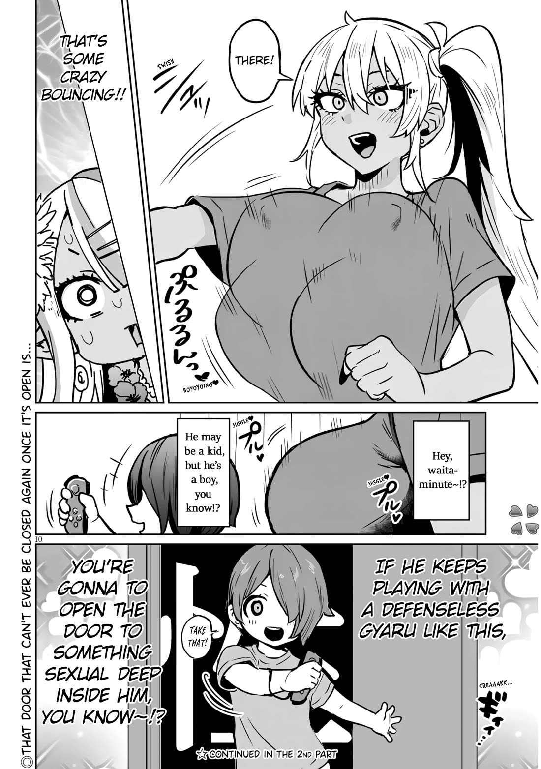 I’m a High School Boy, but I Got Gender-Swapped Into a Gyaru chapter 18.1 page 10