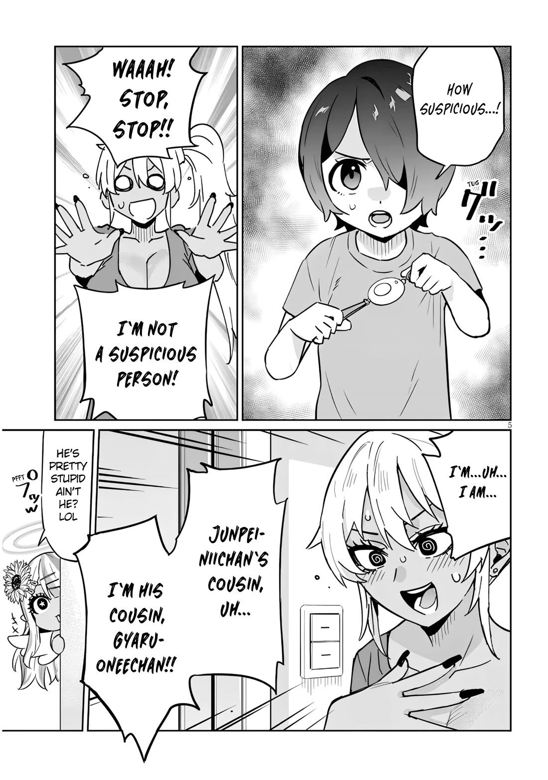 I’m a High School Boy, but I Got Gender-Swapped Into a Gyaru chapter 18.1 page 5