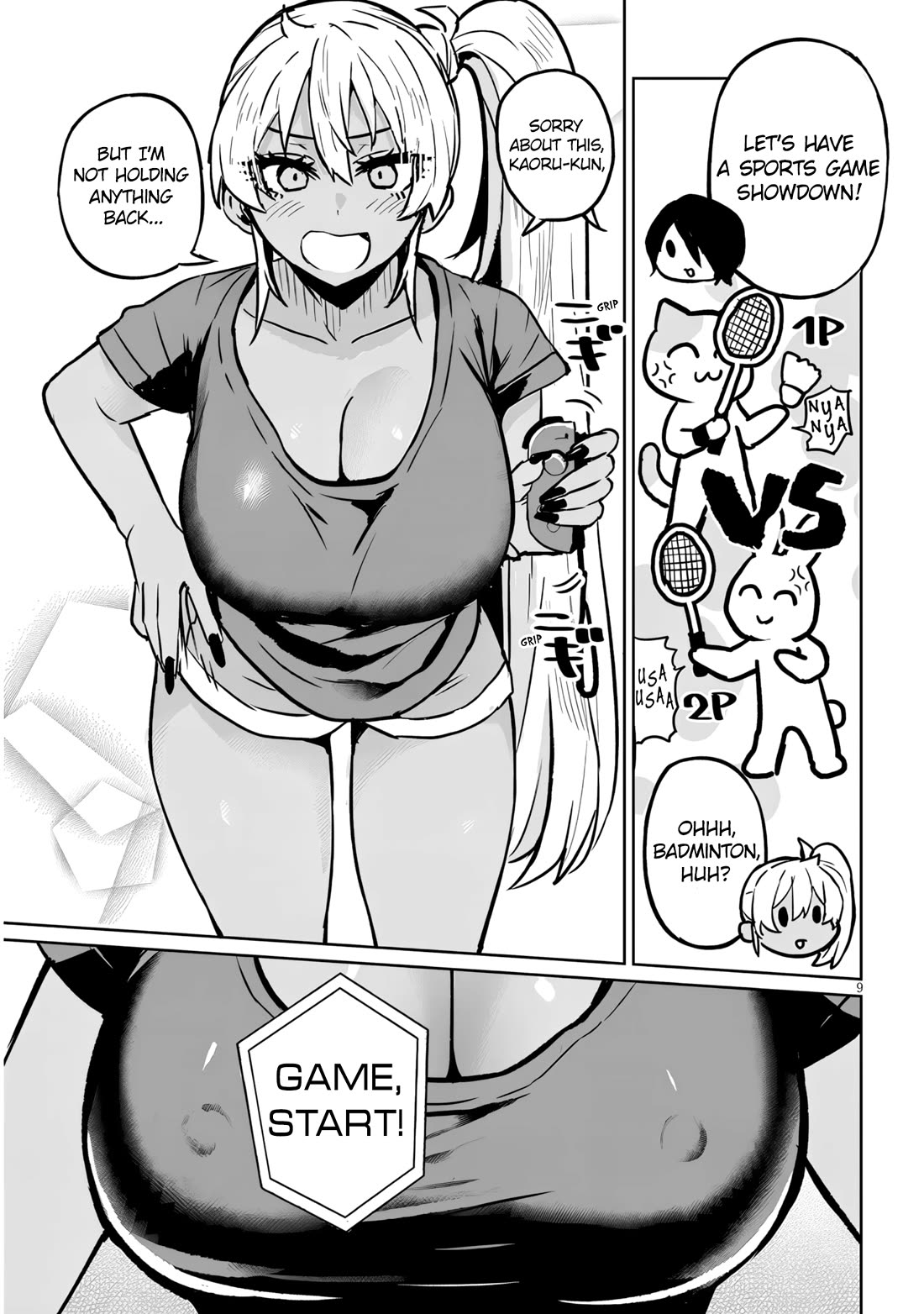 I’m a High School Boy, but I Got Gender-Swapped Into a Gyaru chapter 18.1 page 9