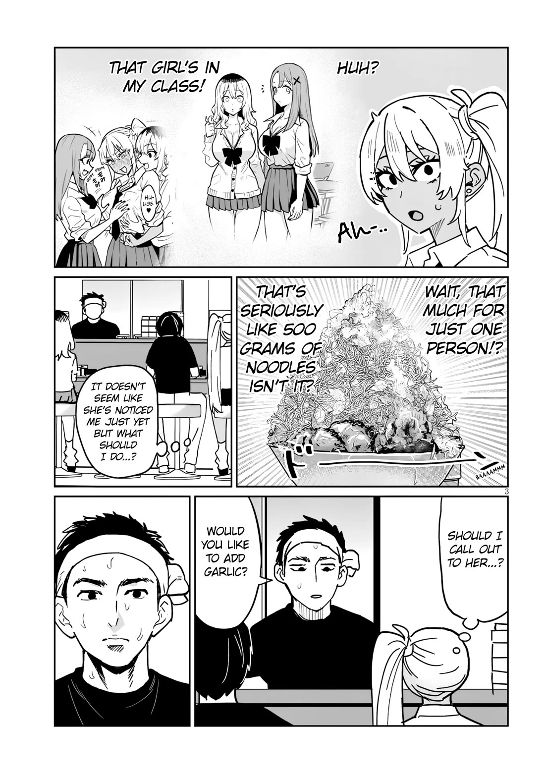 I’m a High School Boy, but I Got Gender-Swapped Into a Gyaru chapter 19.1 page 3