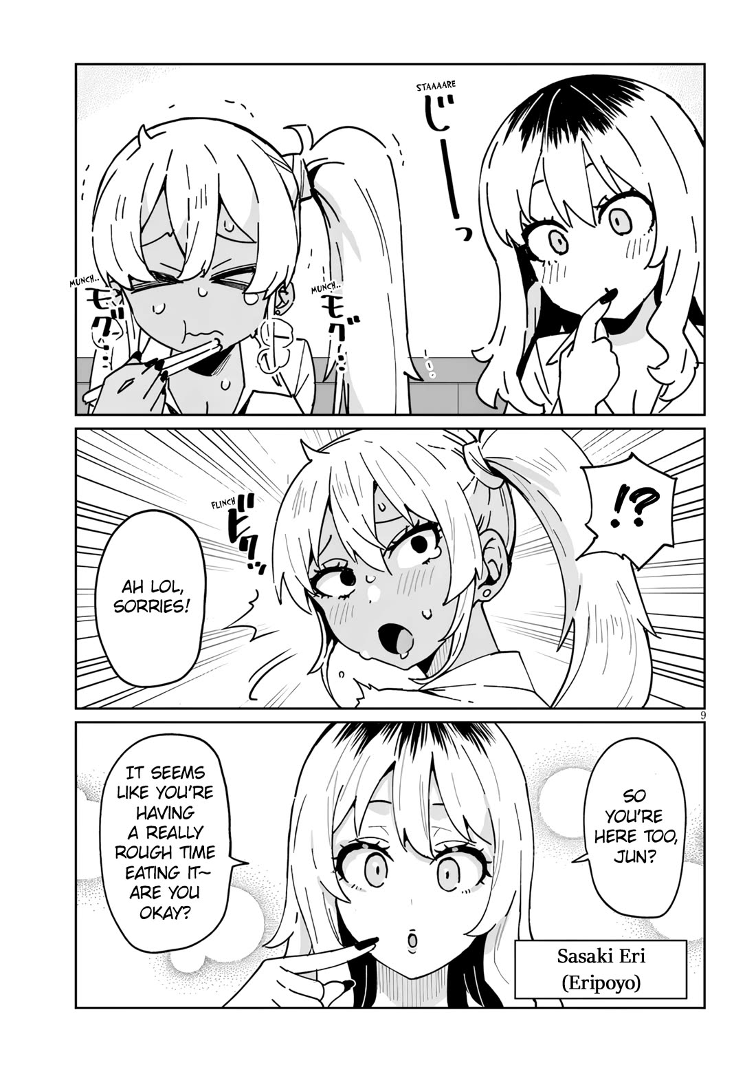 I’m a High School Boy, but I Got Gender-Swapped Into a Gyaru chapter 19.1 page 9