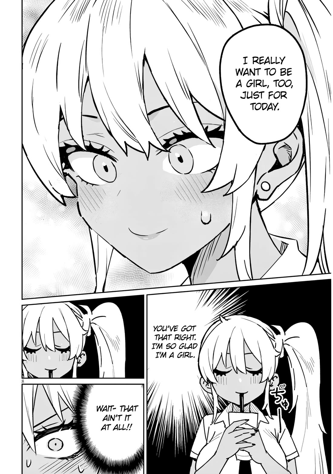 I’m a High School Boy, but I Got Gender-Swapped Into a Gyaru chapter 19.2 page 8