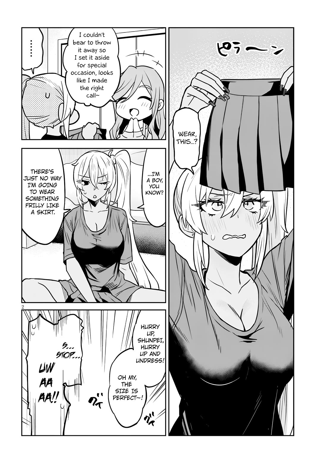 I’m a High School Boy, but I Got Gender-Swapped Into a Gyaru chapter 2 page 2
