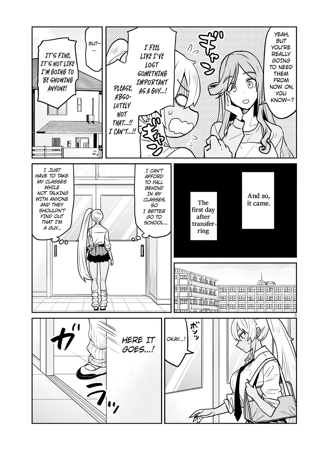 I’m a High School Boy, but I Got Gender-Swapped Into a Gyaru chapter 2 page 5