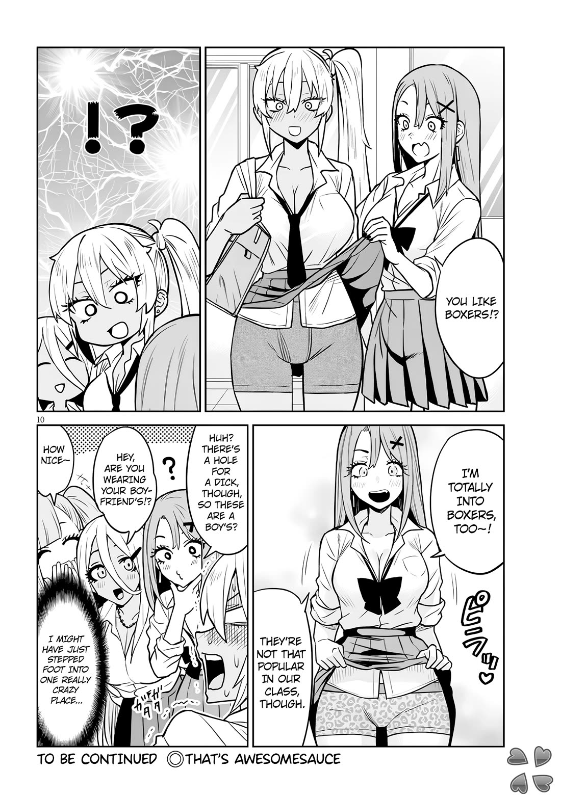 I’m a High School Boy, but I Got Gender-Swapped Into a Gyaru chapter 2 page 9