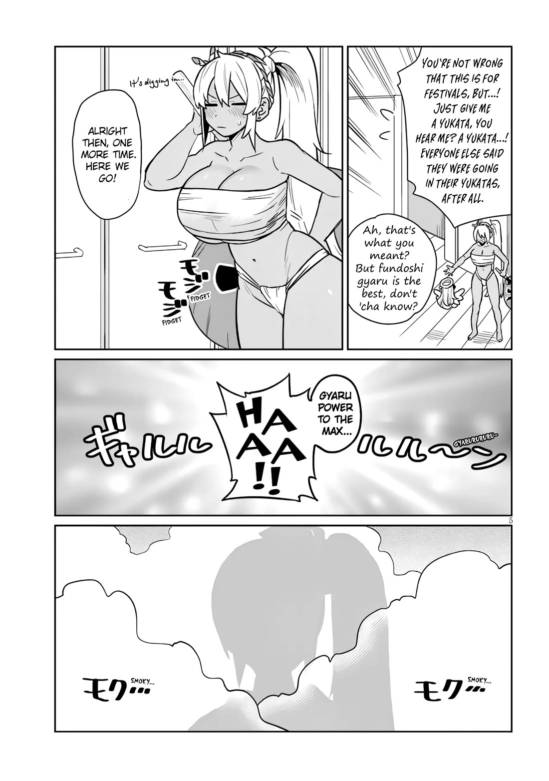 I’m a High School Boy, but I Got Gender-Swapped Into a Gyaru chapter 20.1 page 5